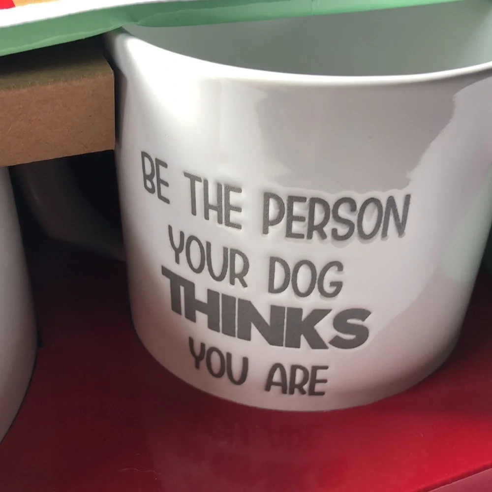 NWT More & Merrier Dog Bowl & Mug Set